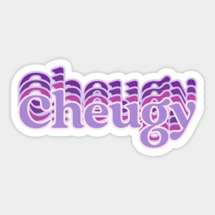 Cheugy Sticker